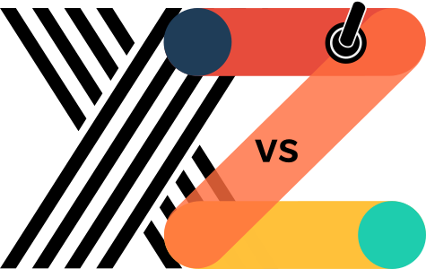 logo x versus z